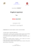 Progetto di esperienze
