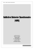 ABQ – Addictive Behavior Questionnaire 1 Caretti Vincenzo