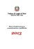 Piano di comunicazione 2013 - Dipartimento Politiche Europee