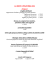 IL MENU` PIMAVERA 2016 Antipasti