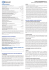 Foglio Informativo e Documento di Sintesi