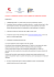 Scheda tecnica del video contest