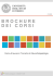 B R O C H U R E D E I   C O R S I - Corso di laurea in Tecniche di