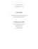 Vania Vigolo University of Verona - International Marketing Trends