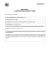 ISO/CASCO CLARIFICATION REQUEST FORM