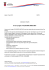 Comunicato stampa "Al via il progetto