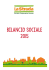 Bilancio Sociale 2015 - Associazione La Strada