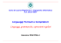 Linguaggi, grammatiche, espressioni regolari