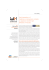 Case history TRERE