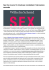 Sex Out ovvero 10 rimedi per combattere l`interruzione sessuale