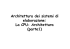 Architettura dei sistemi di elaborazione: La CPU: Architettura (parte1)