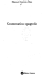 Grammatica spagnola