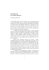 EDITORIALE Una visione d`insieme