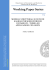 Working Paper Series MODELLI STRUTTURALI E FILTRI DI