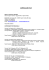 curriculum vitae