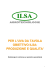 PER L`UVA DA TAVOLA OBIETTIVO ILSA: PRODUZIONE E QUALITA`