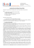 1. Approvazione del verbale della riunione precedente 2. Relazione