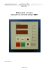 SBC Dispositivo di commando - manuale d`uso / Control system