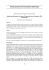 Insolita proliferazione del ragno Tetragnatha nitens (Audouin, 1826