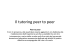 Il tutoring peer to peer