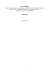 Protocollo - Outcome Research