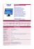 DESCRIZIONE QUICK INFO SCHEDA TECNICA