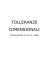Tolleranze dimensionali