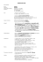 CURRICULUM VITAE Dati Anagrafici
