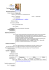 Curriculum Vitae Europass - Azienda Ospedaliera G.Rummo
