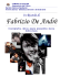Fabrizio De Andrè - Comune di Cagliari