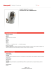 Scarica la scheda tecnica - Honeywell Safety Products