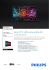 49PUT6101/12 Philips Smart TV LED ultra sottile 4K con Pixel Plus
