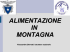Alimentazione - CAI Viareggio