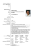 FORMATO EUROPEO PER IL CURRICULUM VITAE