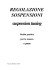 REGOLAZIONE SOSPENSIONI suspension tuning