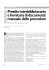 Prestito interbibliotecario e fornitura di documenti