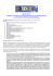 Progetto UGUA.DI - Comune di Pontassieve