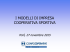 i modelli di impresa cooperativa sportiva