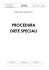 PROCEDURA DIETE SPECIALI - Comune di Settimo Milanese