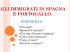 GLI IMMIGRATI IN SPAGNA E PORTOGALLO