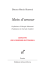 Mots d`amour - Autori Online