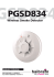 Marmitek PGSD834 MANUALE D`ISTRUZIONI