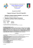 STAGIONE SPORTIVA 2016/2017 COMUNICATO UFFICIALE N