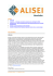 Newsletter n.4 - Cluster Alisei