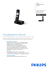 D2351B/23 Philips Telefono cordless con segreteria