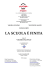 LA SCUOLA È FINITA