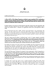 Comunicato stampa 13 marzo 2015 - Segreteria di Stato per le