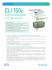 MORTARA Burdick ELI 150 scheda tecnica