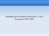 Modellazione Perdite Pacchetti in uno Scenario VoIP WiFi
