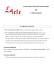 Curriculum Vitae di Carnio Lorella per L.Arte